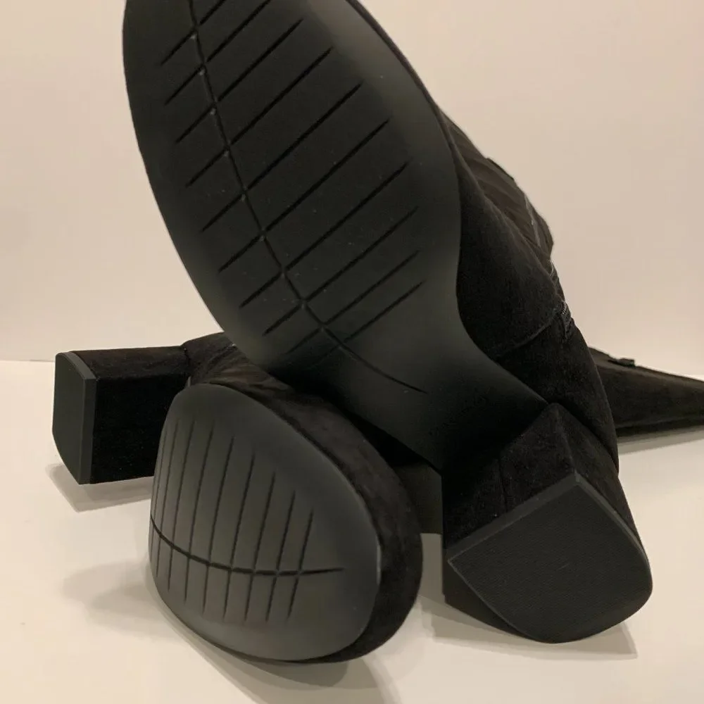Cole Haan Denise Boot, Black Suede 10B - Picture 5 of 8